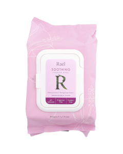 Rael Soothing Feminine Wipes, 30 Count - Front view