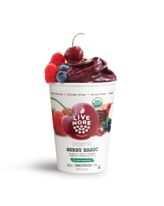Live More Organics Berry Basic Smoothie - Front view