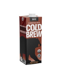 Wandering Bear Coffee Cold Brew Coffee Mocha - Front view