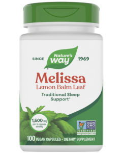 Melissa Leaves (Lemon Balm) 100 Caps