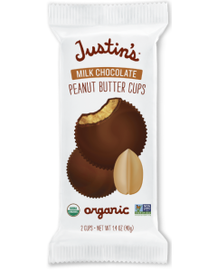 Justin's Milk Chocolate Peanut Butter Cups, 1.4 oz.