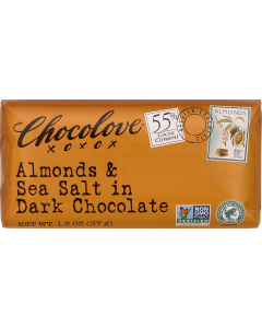 Chocolove Almonds & Sea Salt in Dark Chocolate