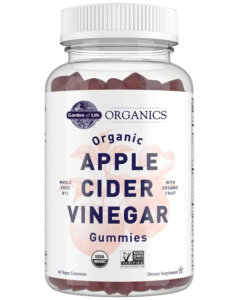 Garden of Life Organics Apple Cider Vinegar, Original, 60 Gummies