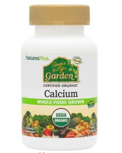 Nature's Plus Source of Life Garden Calcium 1000MG, 120 Veg capsles