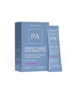 BodyHealth Perfect Amino Electrolytes Mixed Berry Packets - Front view