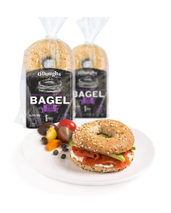 O'Doughs Gluten Free Sprouted Flax Bagels, 6 pack