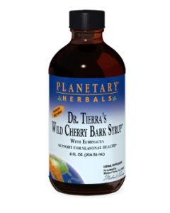 Planetary Herbals Dr. Tierra's Wild Cherry Bark Cough Syrup, 8 oz.