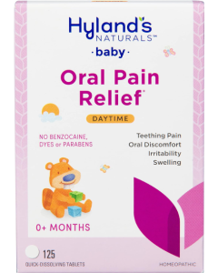 Hyland's Baby Oral Pain Relief, 125 tablets