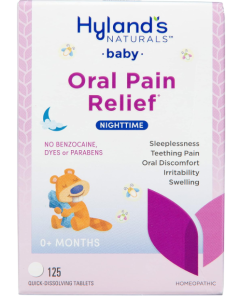 Hyland's Baby Oral Pain Relief Nighttime, 125 tablets