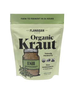 Flanagan Farm Organic Dill Sauerkraut - Front view