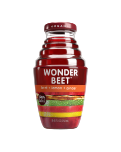 Wonder Juice Beet, Lemon and Ginger Cold Pressed Juice - Front view