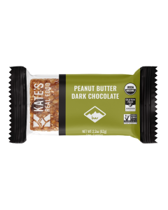 Kate's Real Food Peanut Butter Dark Chocolate Bar, 2.2 oz.