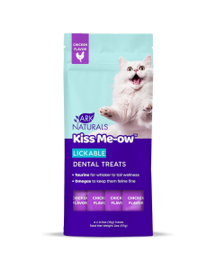 Ark Naturals Kiss Me-Ow Lickable Chicken - Front view