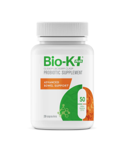 Bio-K+ Advanced Bowel Support Probiotic Supplement - Front view
