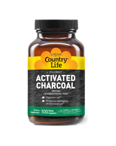 Country Life Activated Charcoal - Front view