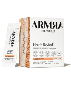 ARMRA Colostrum Blood Orange - Front view