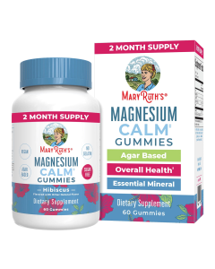 MaryRuth's Kids Magnesium Calm Gummies, Hibiscus - Front view