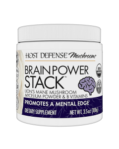 Host Defense BrainPower Stack Powder - Front view