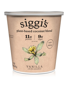 Siggi's Plant-Based Coconut Blend Vanilla - Front view