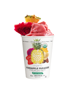 Live More Organics Pineapple Paradise Smoothie - Front view