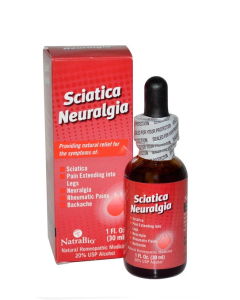 Natra-Bio Sciatica Neuralgia Relief, 1 oz.