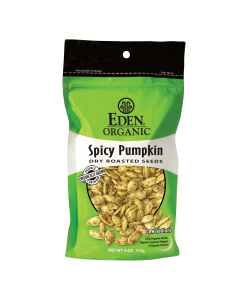 Eden Spicy Pumpkin Seeds, Organic, 4 oz.