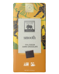 Endangered Species Bold + Silky Dark Chocolate, 3 oz.