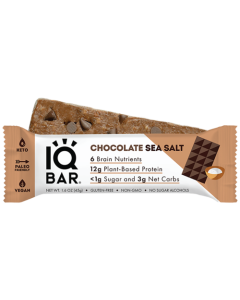 IQBAR Chocolate Sea Salt Protein Bar