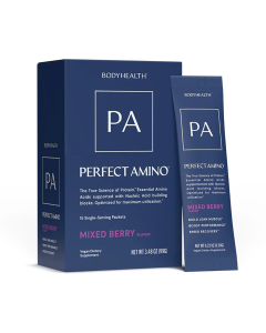 BodyHealth Perfect Amino Mixed Berry Packet - Front view
