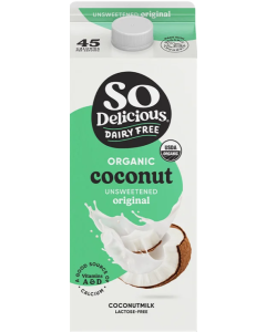 So Delicious Organic Coconutmilk, Unsweetened