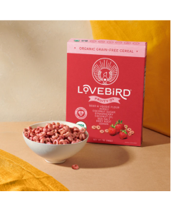 Lovebird Fruity O's Cereal, 7 oz.