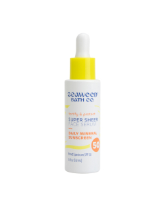 Seaweed Bath Co. Super Sheer Face Serum SPF 50 - Front view