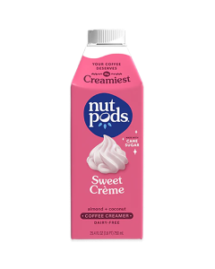 Nutpods Dairy-Free Sweet Creme Almond & Coconut Sweetened Creamer, 25.4oz.