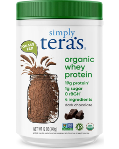 Organic Whey Protein - Dark Chocolate, 12 oz.