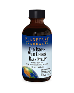 Planetary Herbals Old Indian Wild Cherry Bark Syrup, 4 fl.oz.