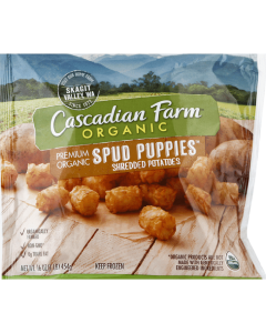 Cascadian Farm Spud Puppies Shredded Potatoes - Front view