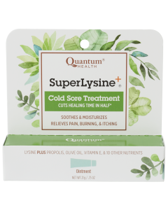 Quantum Super Lysine+ Cold Sore Treatment Ointment, 0.75 oz.