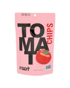 Root Foods Tomato Chips - Front view