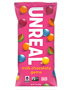 Unreal Milk Chocolate Gems 1.3 oz. - Main