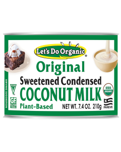 Let's Do Organic Condensed Coconut Milk - Front view