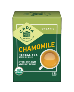 Cadia Organic Chamomile Tea - Front view