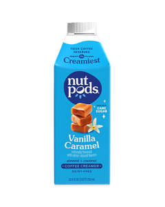 Nutpods Dairy-Free Vanilla Caramel Sweetened Creamer - Front view