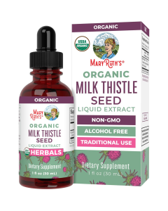 MaryRuth's Organic Milk Thistle Seed Liquid Drops - Front view