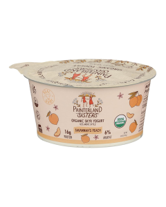 Painterland Sisters Organic Savannah’s Peach Skyr Yogurt - Front view