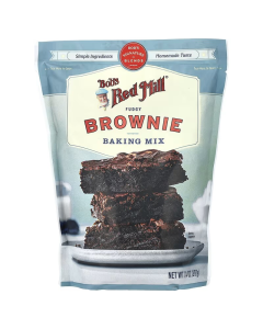 Bob's Red Mill Fudgy Brownie Baking Mix - Front view