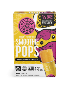 Pitaya Foods Organic Smoothie Pop Passionfruit Peach - Front view