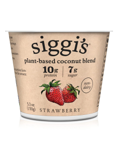 Siggi's Plant-Based Coconut Blend Strawberry - Front view