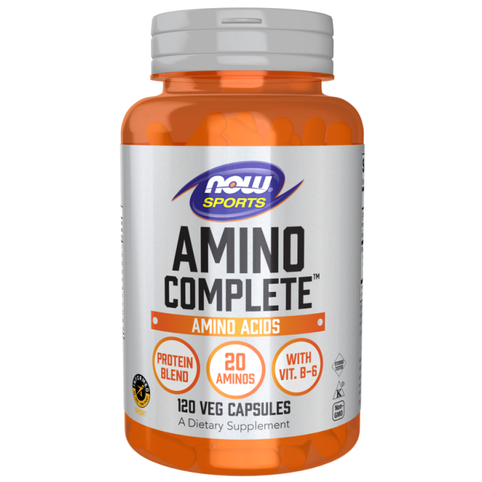 NOW Foods Amino Complete™ - 120 Veg Capsules