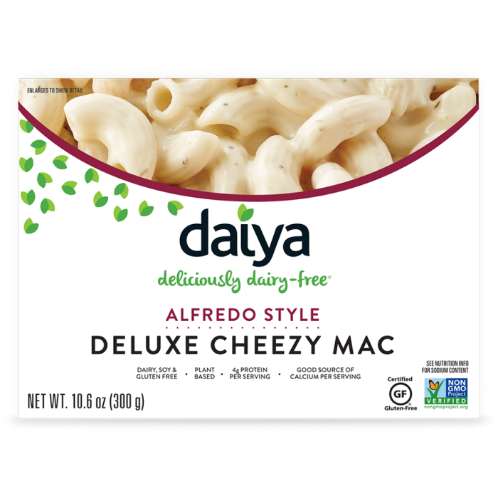 Daiya Dairy-Free Deluxe Cheezy Mac, Alfredo Style, 10.6 oz.
