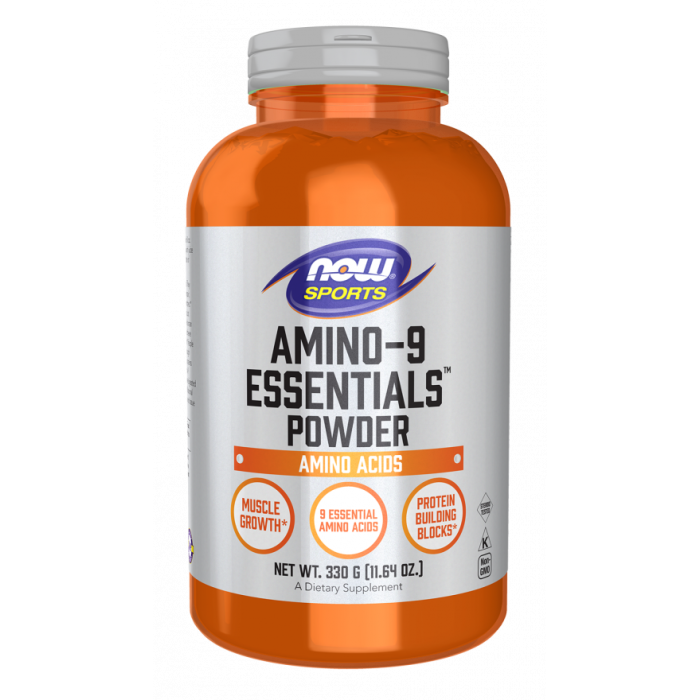 NOW Foods Amino-9 Essentials™ Powder - 330 g